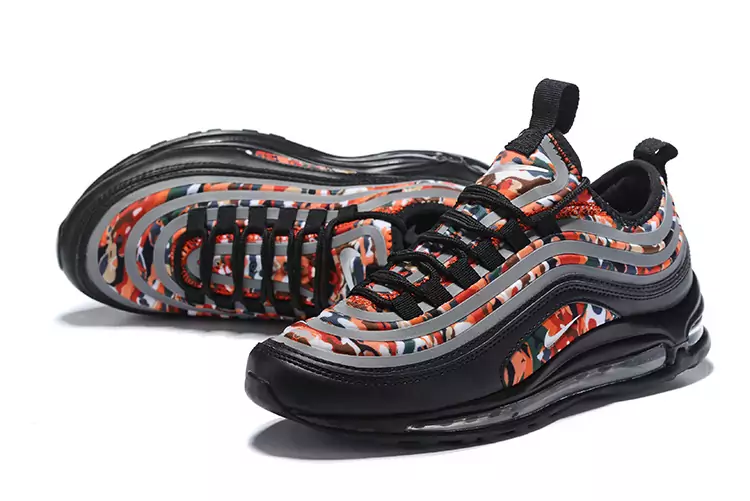 nike air max 97 boys undefeated camouflage black